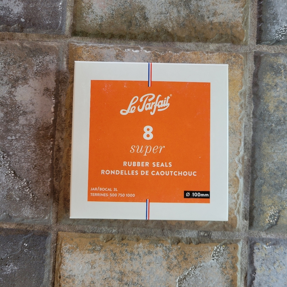 Brand New Le Parfait Rubber Seals, 100mm/ 4inches